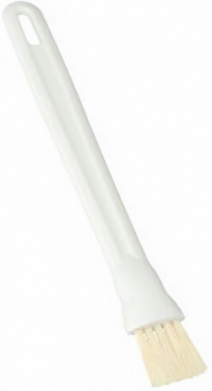 Metaltex kefa na pečenie a grilovanie prírodný vlas 21 cm biela