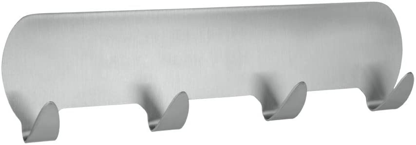 Metaltex závesný hák 4-háčiky 25 x 15 cm nerez strieborná