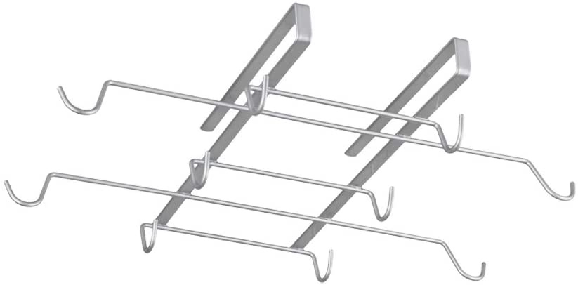 Metaltex stojanček na šálky Pavúk závesný 38 x 25 cm kovový strieborný