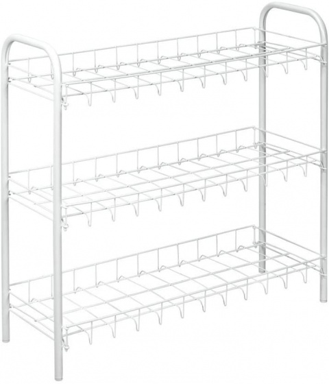 Metaltex botník Botník 3 kov 64 x 59 cm strieborná