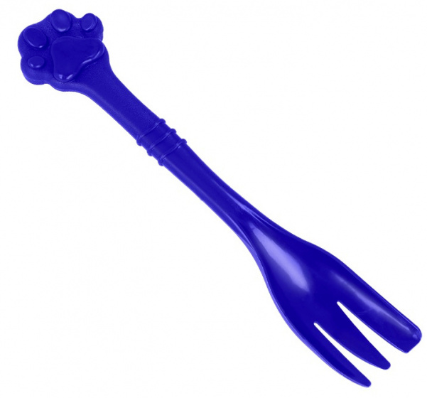 Metaltex spork Lyžica a vidlička v 1 Best Friends 18 cm modrá