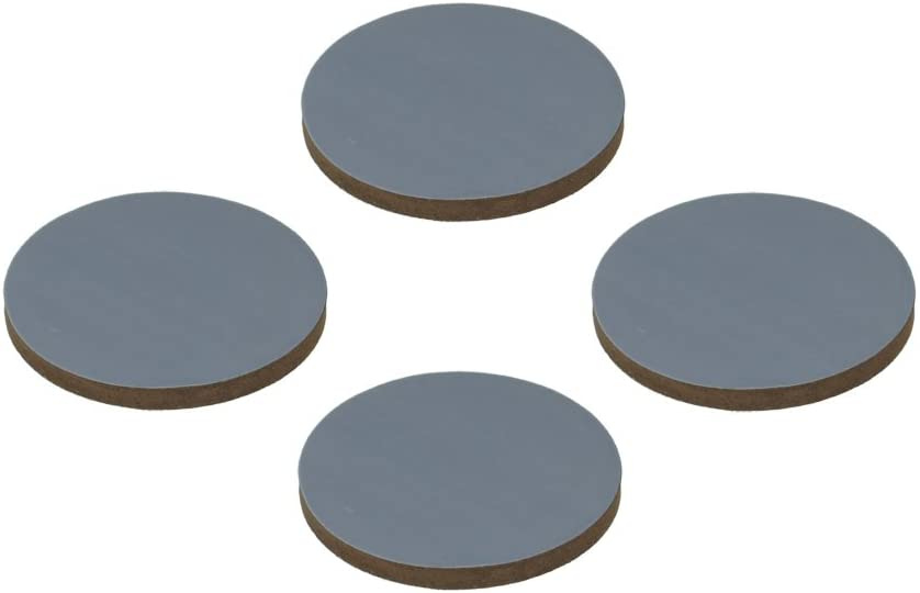 Metaltex filcové čiapky okrúhle 5 cm šedé 4 kusy