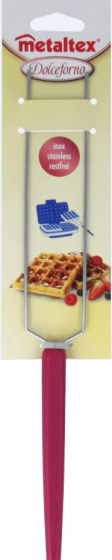 Metaltex wafflová vidlička Dolceforno nerez fialová/strieborná