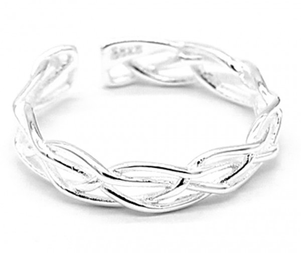 prsteň Mar nastaviteľný dámsky striebro 925