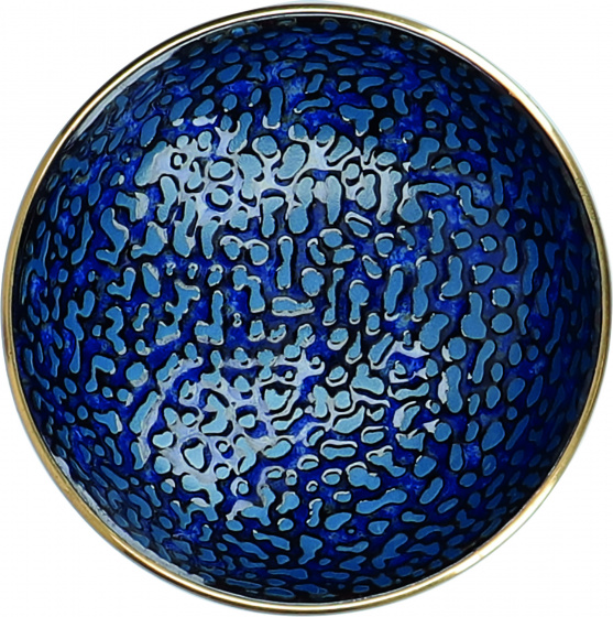 Mikasa taniere Satori 8 cm porcelánové modré 3 kusy