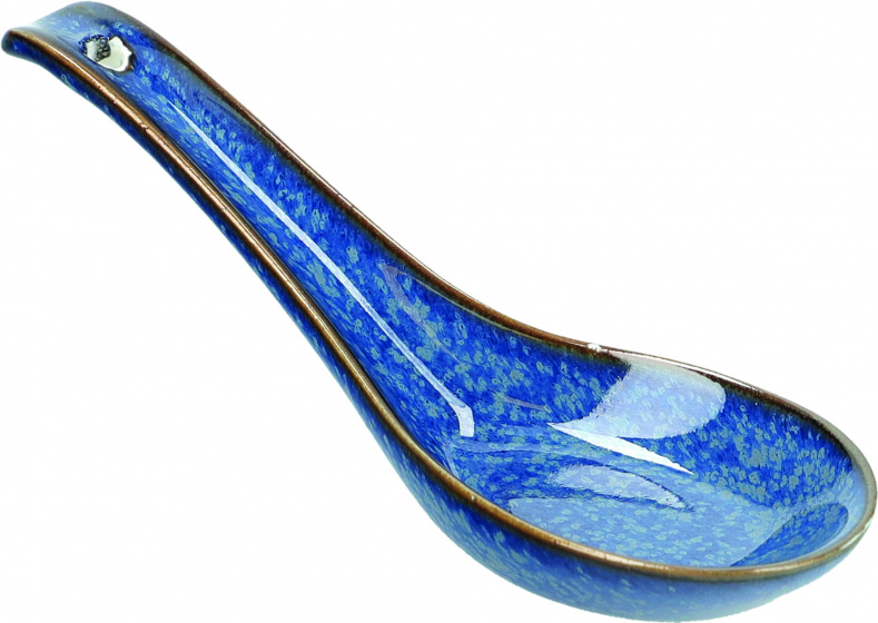 Mikasa lyžička na ryžu Satori 13 x 4,5 x 4,5 cm porcelánová modrá