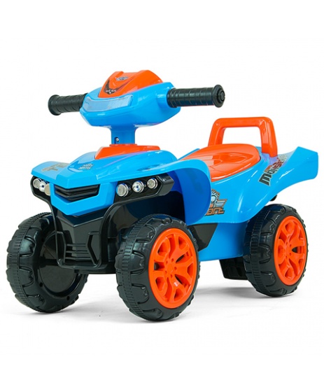 Milly Mally loopwagen ride on monster junior blauw