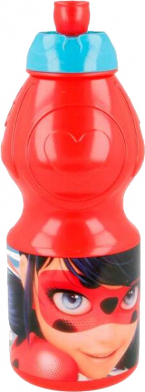 water bottle Ladybug junior 18 x 6,5 cm 400 ml red