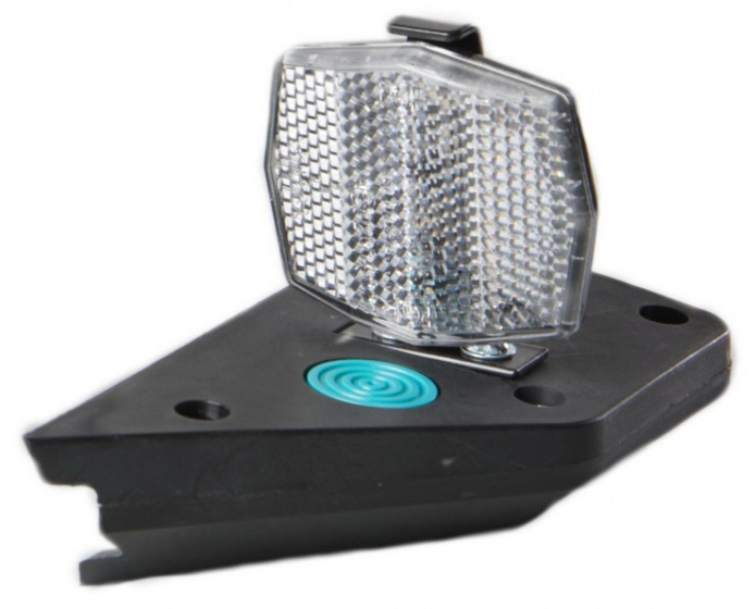Mirage zijreflectie fietskar tommy links zwart/zilver