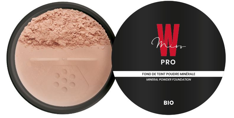 Miss W Pro foundation Mineral 12 grams vegan Golden Beige 22