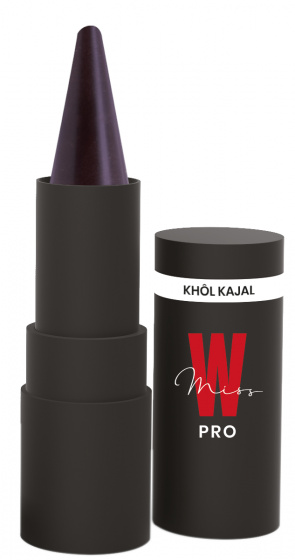 Miss W Pro eyeliner pencil Kajal ladies 3,50 gram 15 Plum