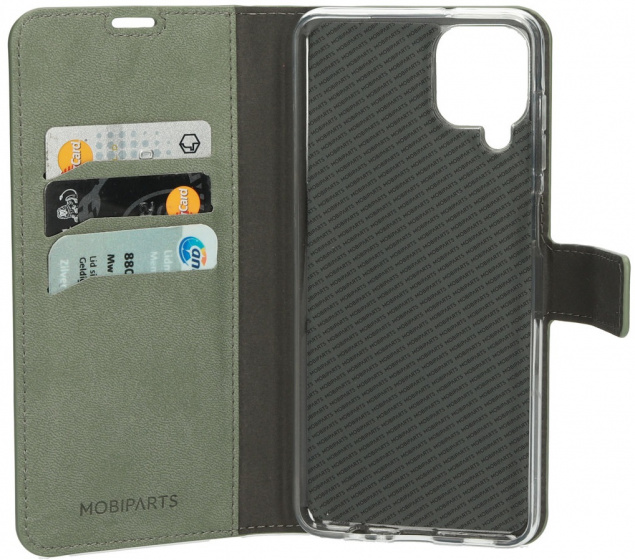 Mobiparts phone Case C Wallet Samsung Galaxy A12 green