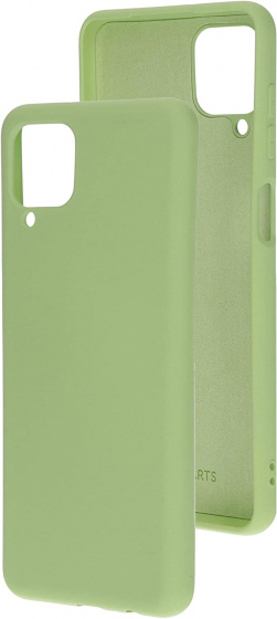 mobile phone case Samsung Galaxy A12 silicon green