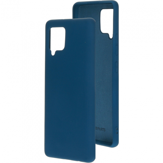 Mobiparts puzdro na telefón Samsung Galaxy A42 silikónové modré