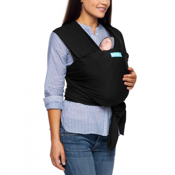 Moby Evolution Wrap draagdoek zwart Moby Evolution Wrap draagdoek zwart