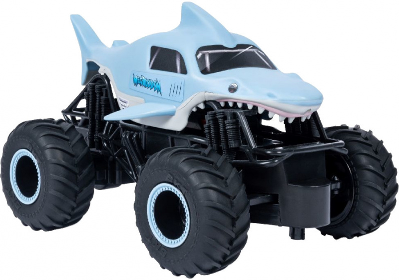 Monster Jam monster truck RC Megalodon 2,4 Ghz 1:24 modrá/čierna