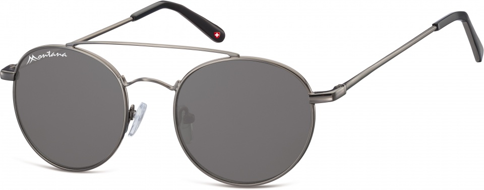 Montana Unisex slnečné okuliare značky SBG Aviator silver (S91)