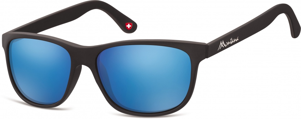 Montana Unisex slnečné okuliare by SGB čierne (MS48)