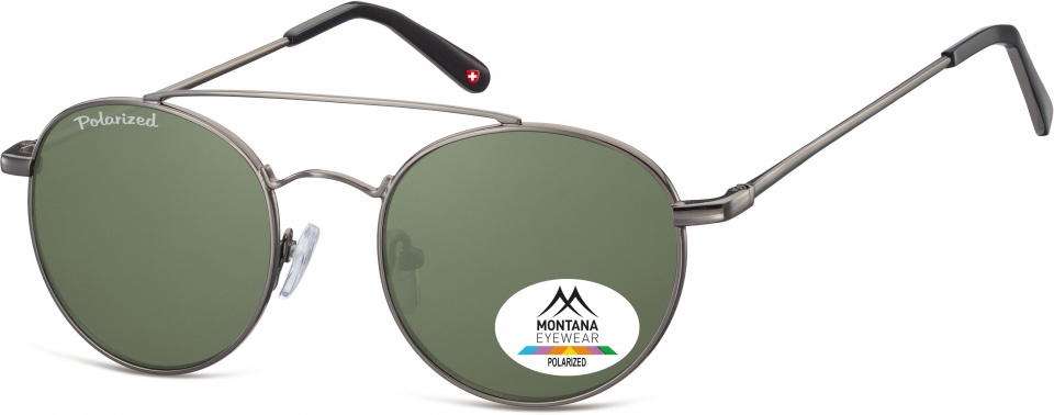 Montana unisex slnečné okuliare Aviator hnedé (MP91A)