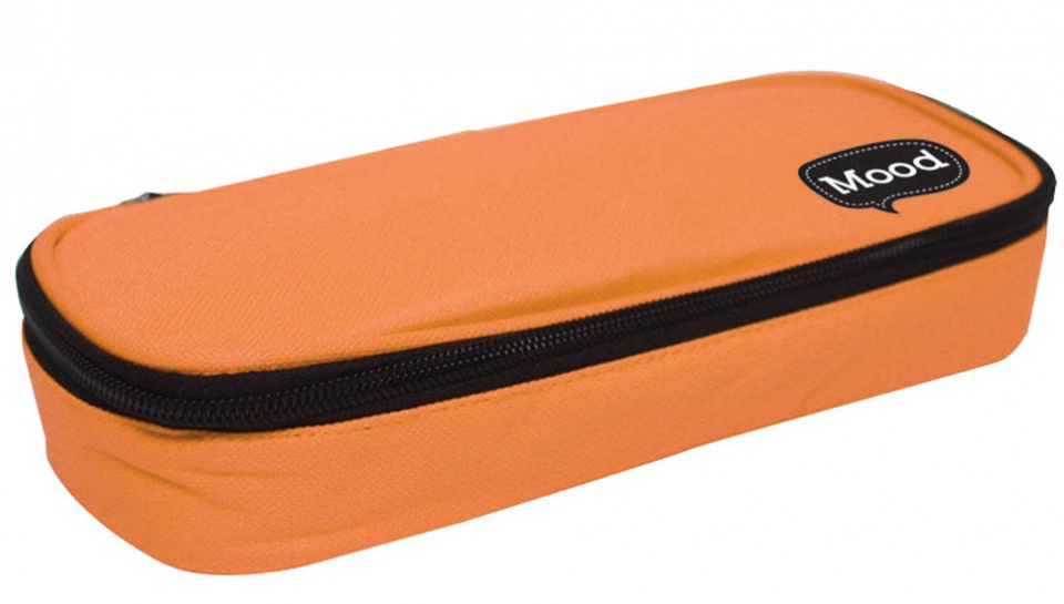 Mood etui victory 25 cm polyester oranje