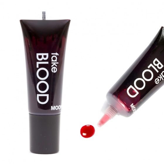Moon Glow skúmavka falošnej krvi 10 ml červená