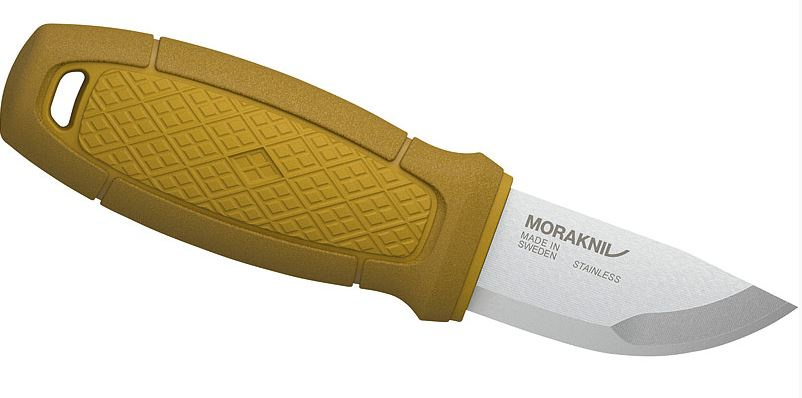 Morakniv lovecký nôž 14,6 cm nerez strieborná/žltá 4-dielny