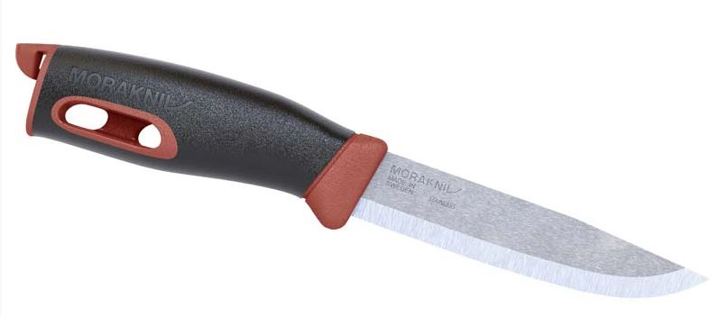 Morakniv lovecký nôž s pošvou 22,8 cm nerez/guma strieborná/hnedá