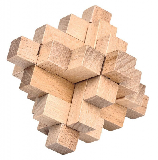 Moses 3D puzzel Kristal 6,5 cm hout blank Moses 3D puzzel Kristal 6,5 cm hout blank