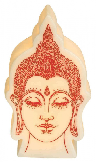 Moses Stolová lampa budha Omm For You ľad 11,4 x 7 cm teplá biela