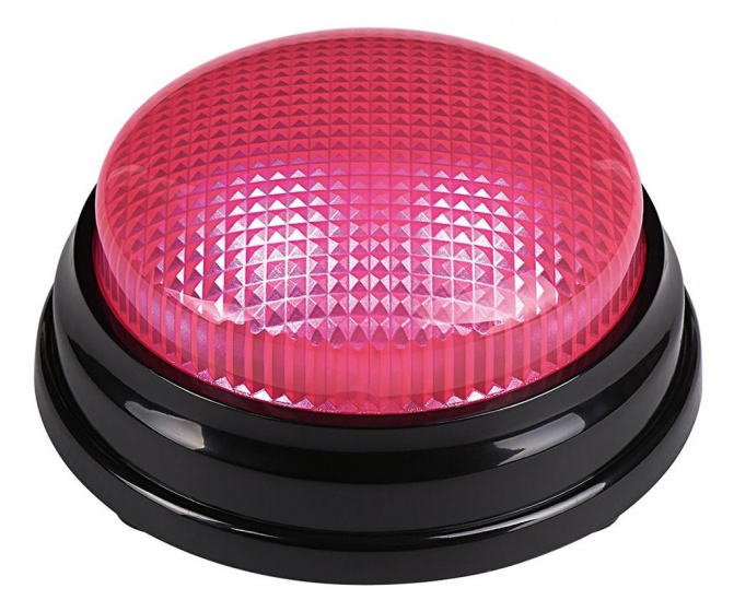 Moses buzzer 9 cm roze