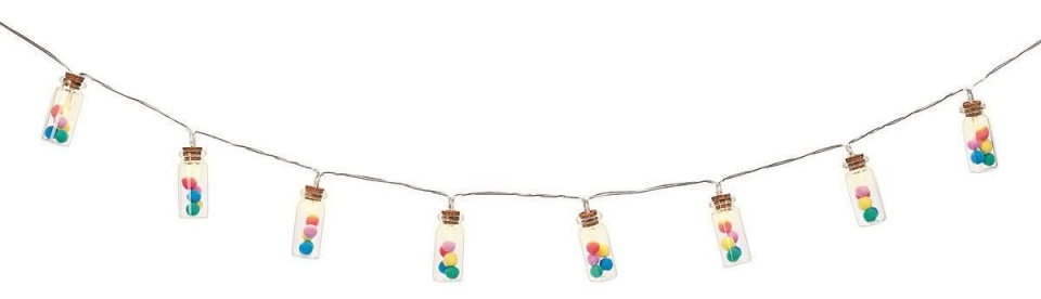 Moses lichtketting happy me 110 cm glas