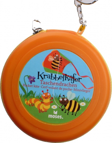 mini kite in bag 40 cm orange