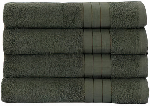 Muller Textiles osuška 50 x 100 cm bavlna zelená 4 kusy