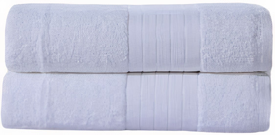 Muller Textiles osuška 70 x 140 cm bavlna biela 2 kusy