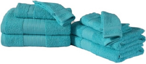 Muller Textiles bavlnená súprava aqua uterákov 8 kusov