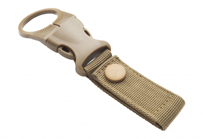 bottle holder khaki plastic 14,9 cm
