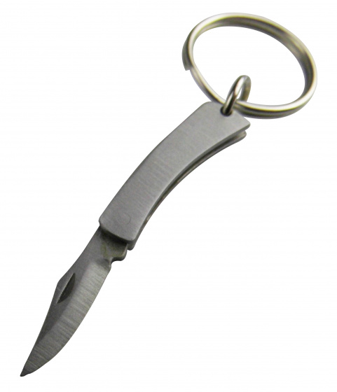 foldable pocket knife silver steel 5.2 cm