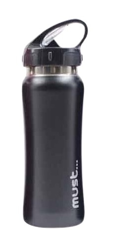 drinking cup 500 ml stainless steel black