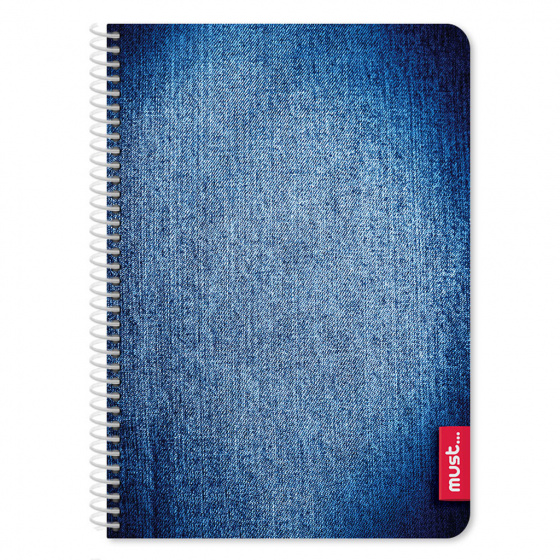 Must zošit Jeans A4 papier modrý 60 str