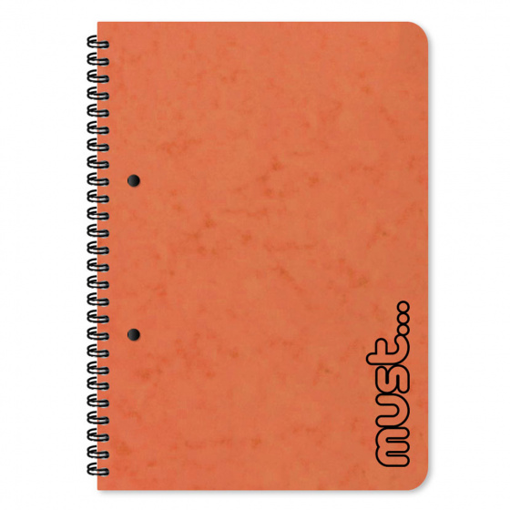 Must zošit junior A4 papier červený 120 strán