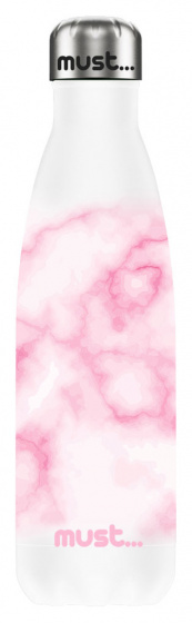 Must termoska 500ml nerez biela/ružová