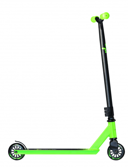Muuwmi stuntstep junior zwart/groen
