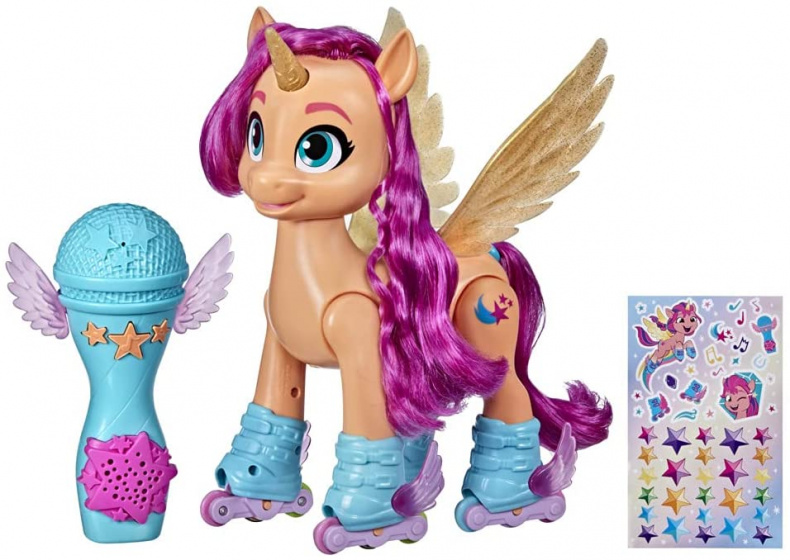 My Little Pony speelfiguur sing 'n skate sunny starcourt