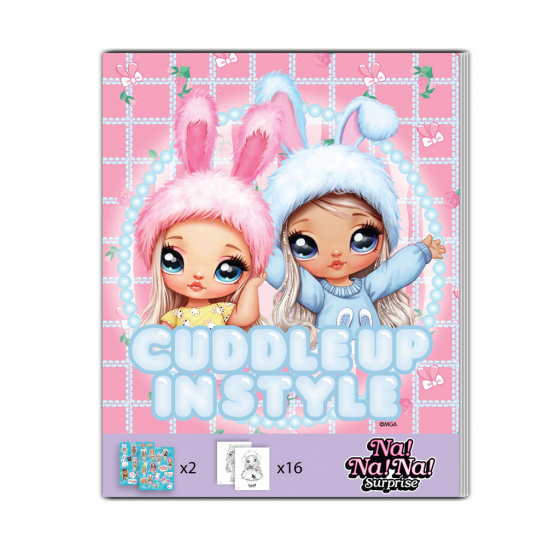 Na!Na!Na! Surprise sticker en kleurboek na!na!na! suprise roze
