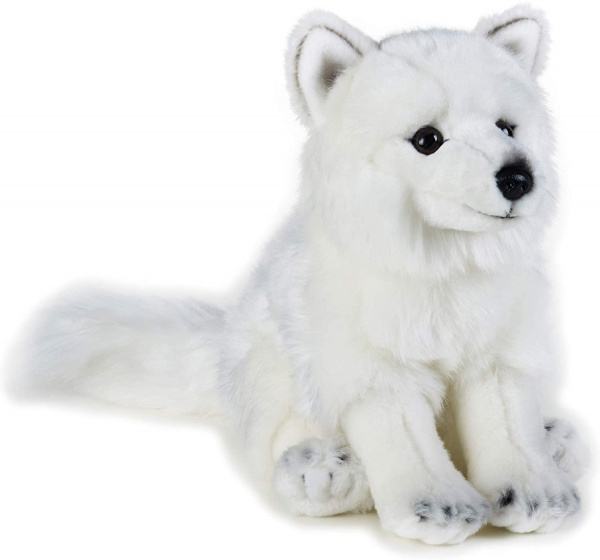 cuddly polar fox junior 24 cm plush white