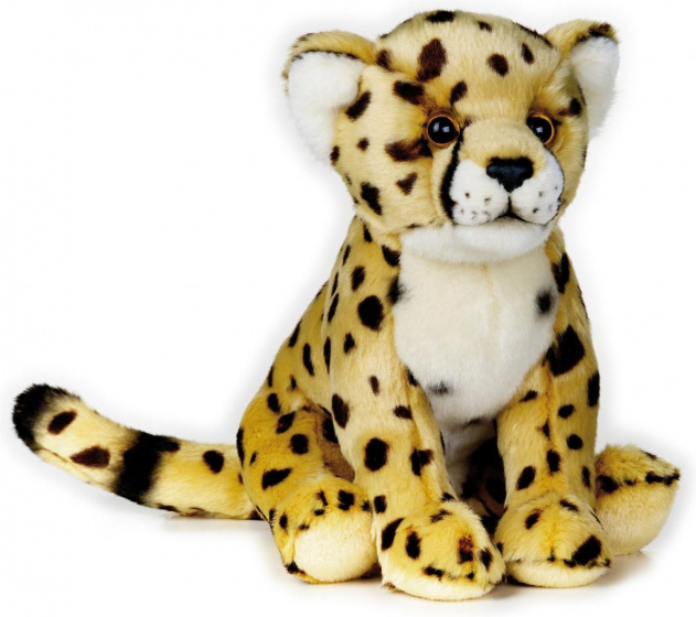National Geographic knuffelcheetah junior 25 cm pluche geel