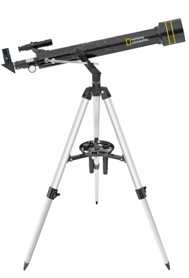 National Geographic refraktorový ďalekohľad 60/700 35-525x oceľový čierny