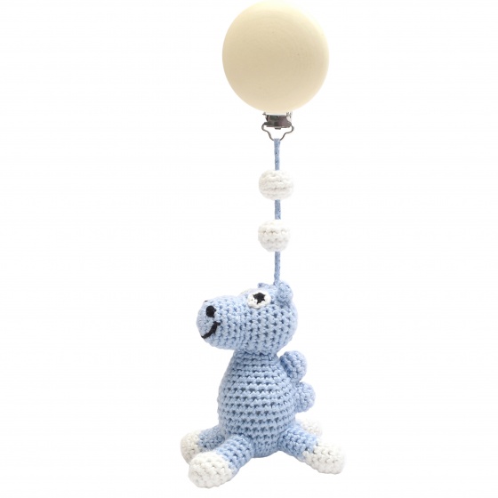 pram hanger camel 20 cm light blue
