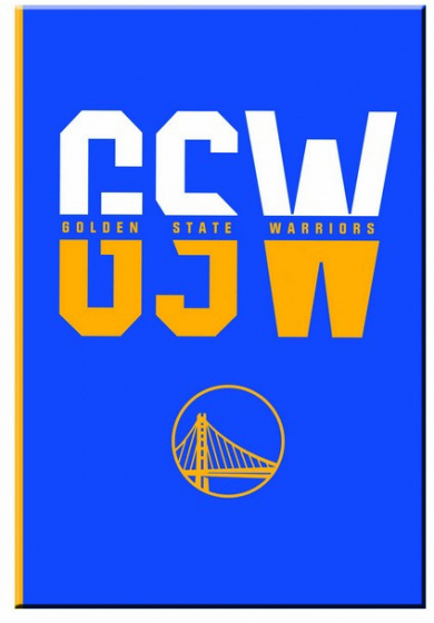 NBA notitieboek golden state warriors 25 cm b5 karton/papier