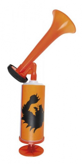 Nederlands Tímový vzduchový klaksón 45 cm oranžový